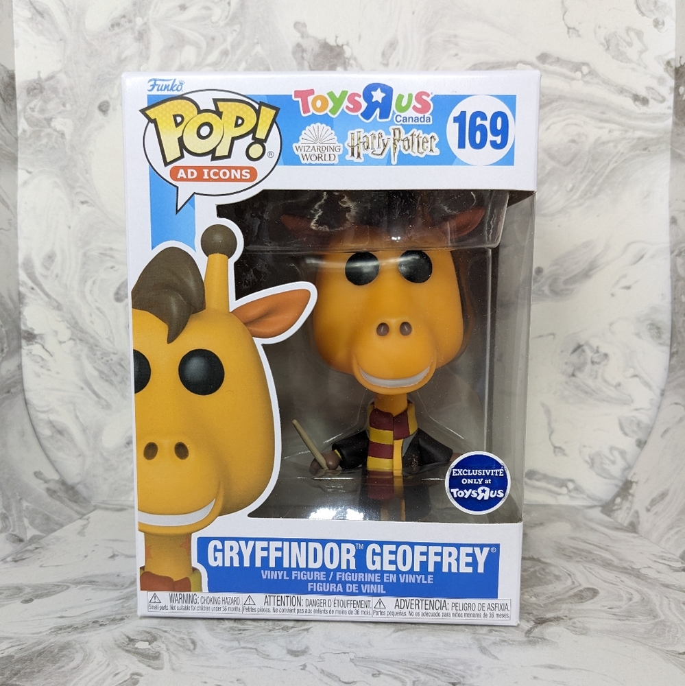 Funko Pop Ad Icons Gryffindor Geoffrey Toys R Us Exclusive NIB
